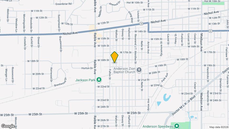 1813 Walton St Map and Location Details