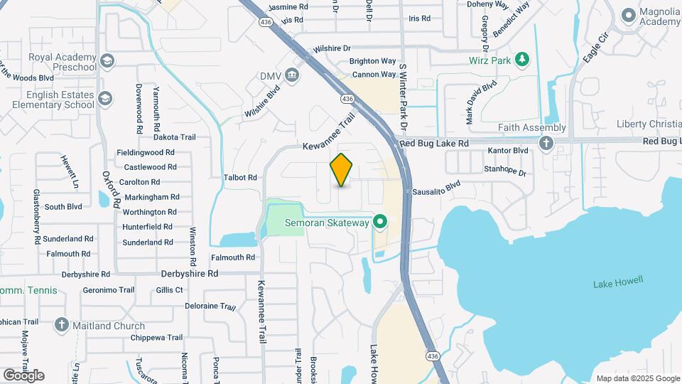 548 Cascade Cir Map and Location Details
