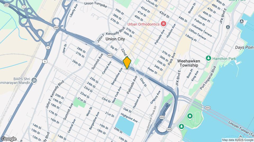 2907 New York Ave Map and Location Details