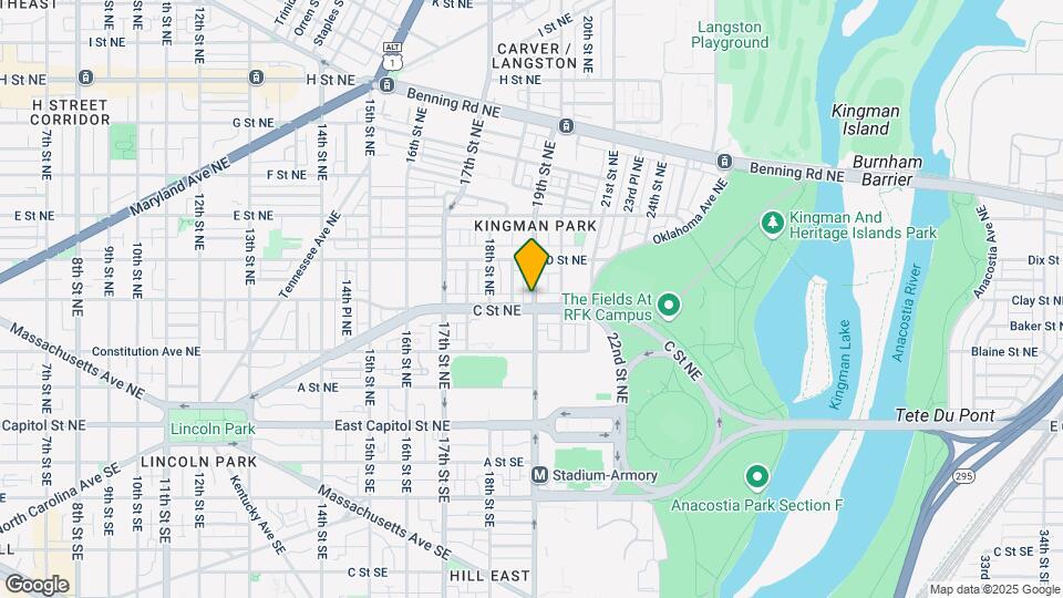 302 19th St NE Map and Location Details
