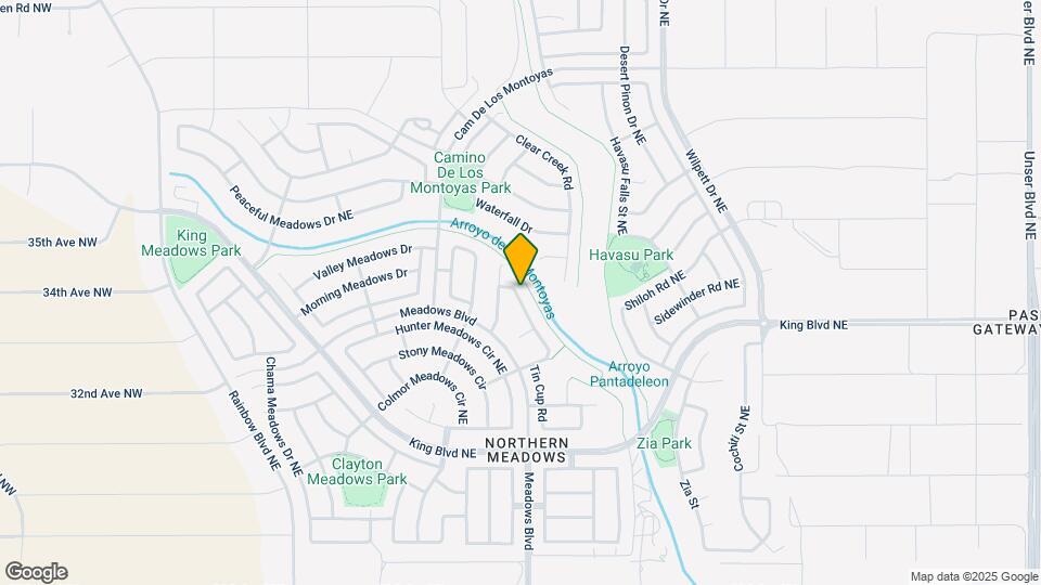 3504 Flat Iron Rd NE Map and Location Details
