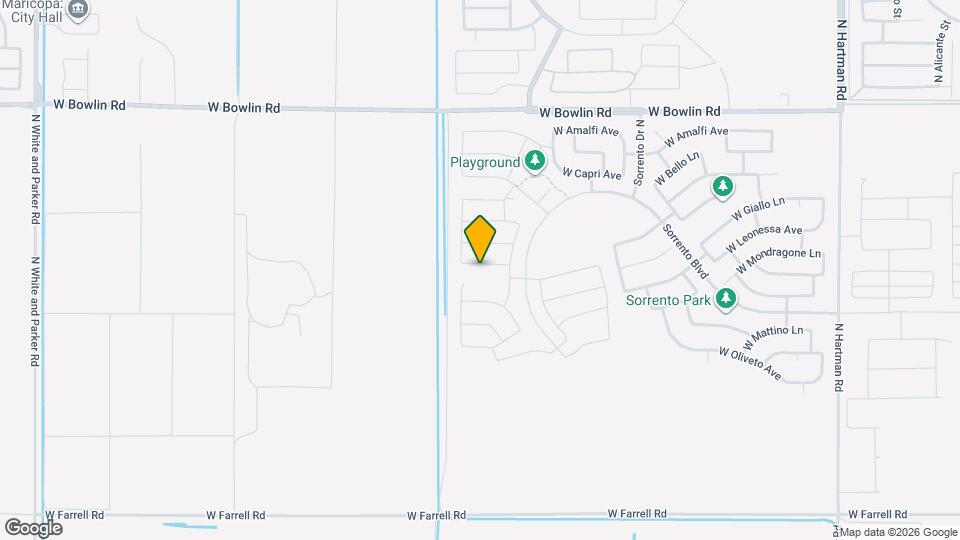 38155 W Giallo Ln Mapa y Detalles de la Ubicación
