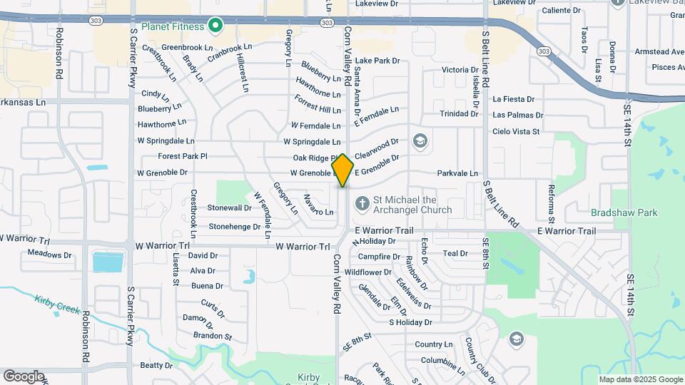 3015 Oak Ridge Pl Map and Location Details