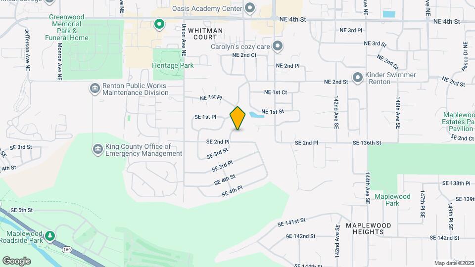 222 Bremerton Ave SE Mapa y Detalles de la Ubicación