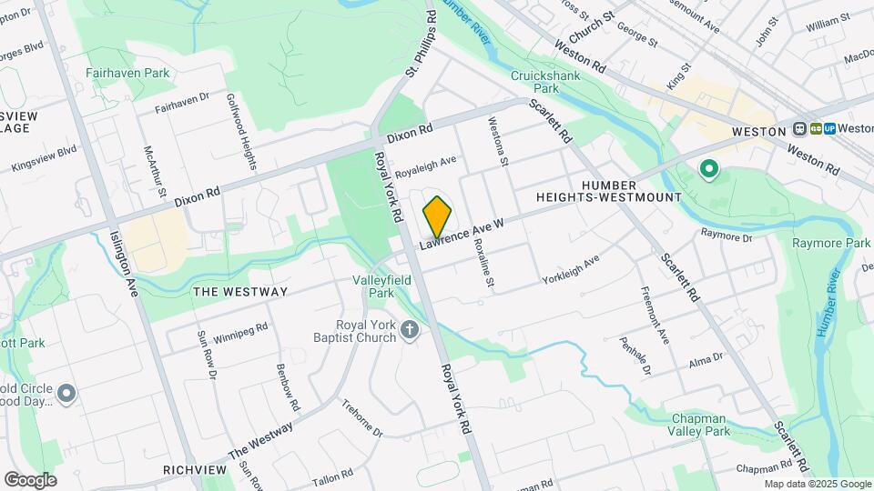 2301 Lawrence Ave W Map and Location Details