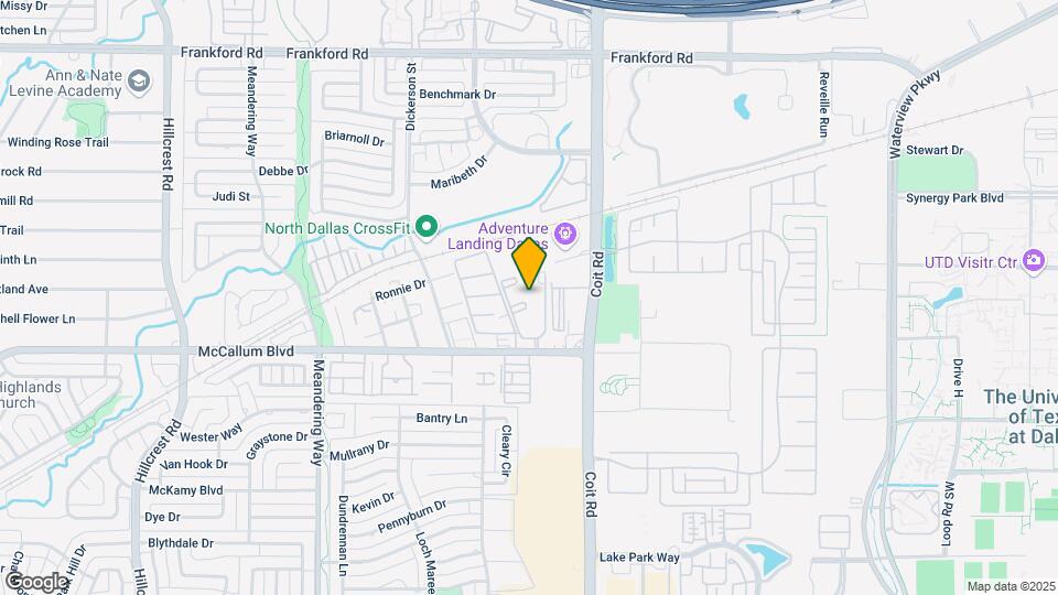 7825 McCallum Blvd Map and Location Details