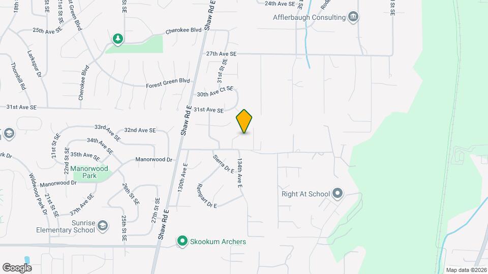 3227 31st St Pl SE Map and Location Details