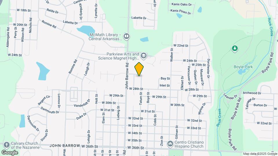 2608 Tatum St Map and Location Details