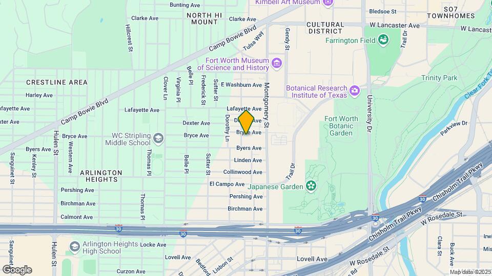 3641 Bryce Ave, Unit 3 Map and Location Details