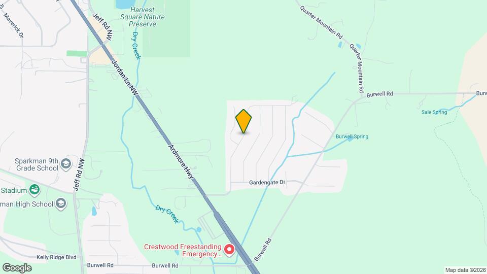 332 Fenrose Dr Map and Location Details