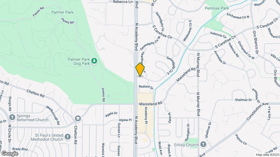 Park Ridge Apartments Map and Location Details
