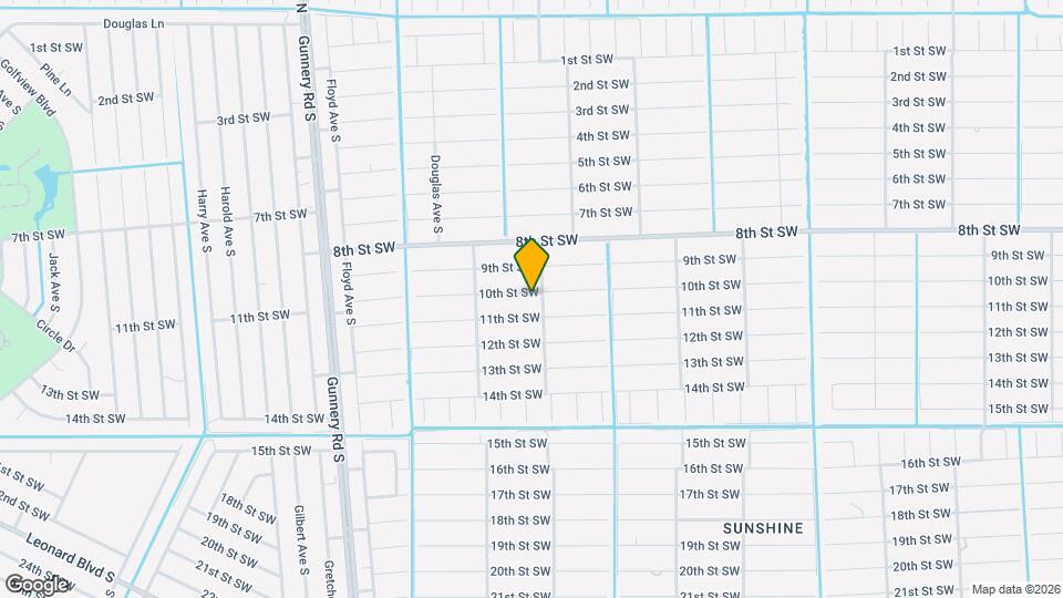 4103 10th St SW Map and Location Details