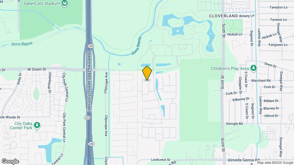 12518 Colchester Creek Ct Mapa y Detalles de la Ubicación