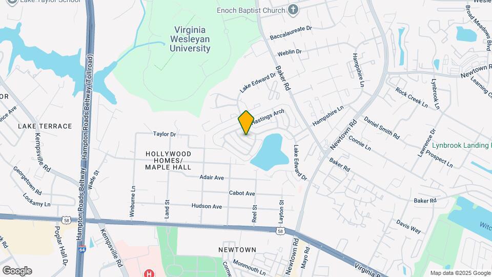 616 Red Horse Ln Map and Location Details