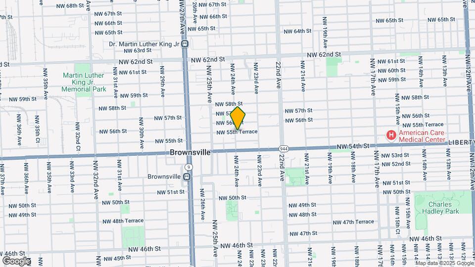 5531 NW 24th Ave Map and Location Details