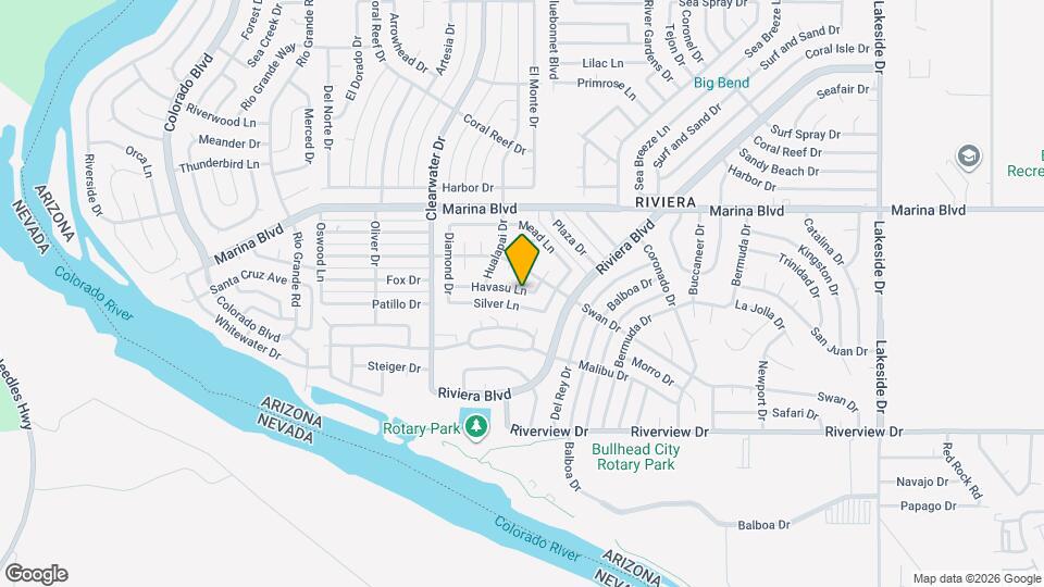 604 Havasu Ln Mapa y Detalles de la Ubicación