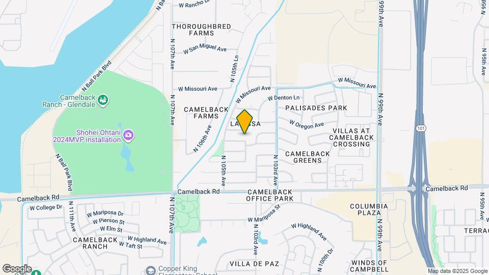 10418 W Orange Dr Map and Location Details