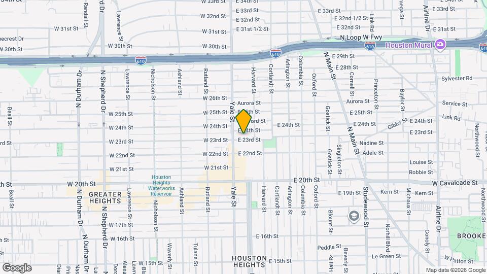 109 E 23rd St Map and Location Details