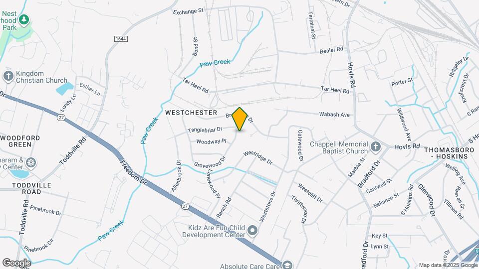 1115 Grovewood Dr Map and Location Details