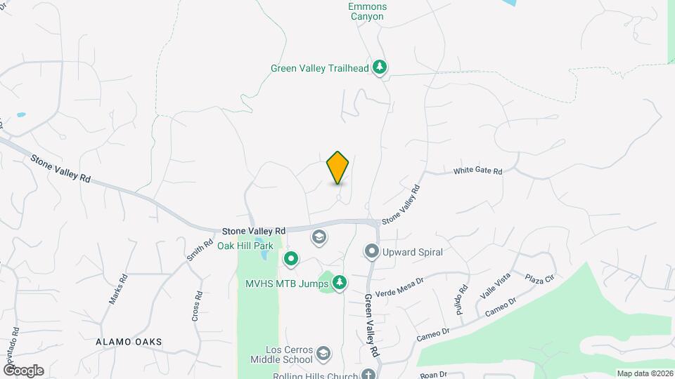 155 Mountain Canyon Pl Map and Location Details