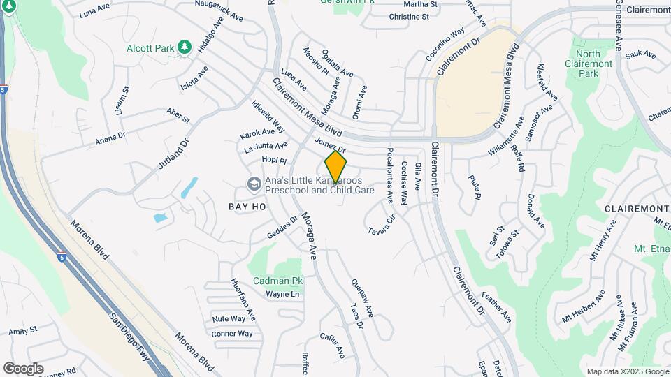 4522 Kickapoo Ct Mapa y Detalles de la Ubicación