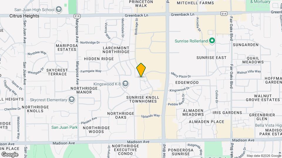 7862 Hampton Ln Map and Location Details