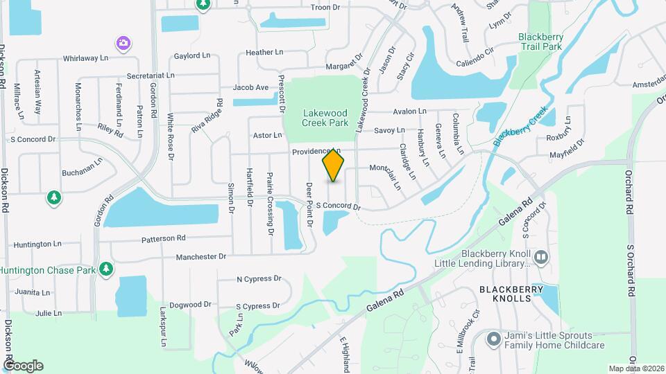 2464 Summerwind Ln Map and Location Details