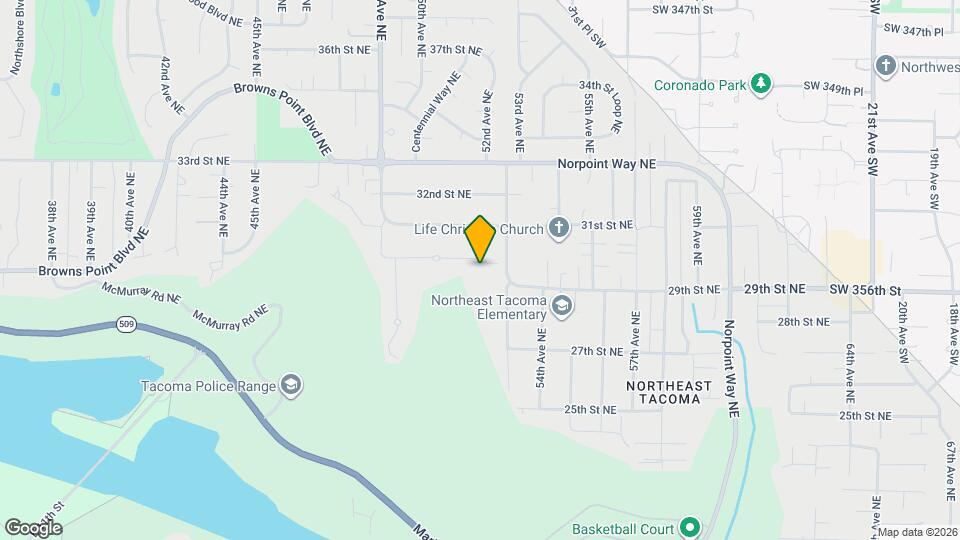 5124 30th St NE Map and Location Details