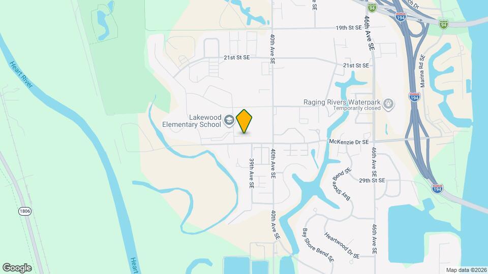 3911 Scorpio Dr SE Map and Location Details