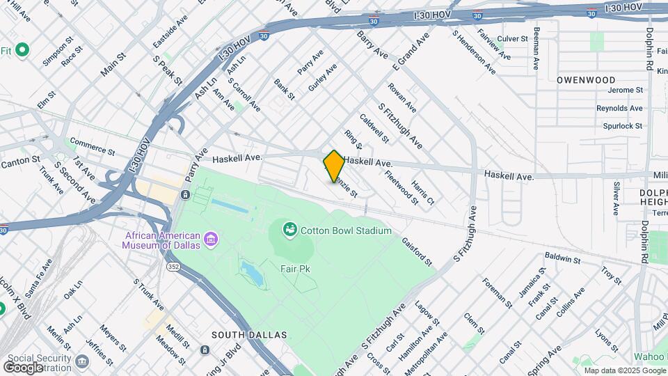 1330 Fletcher St Map and Location Details