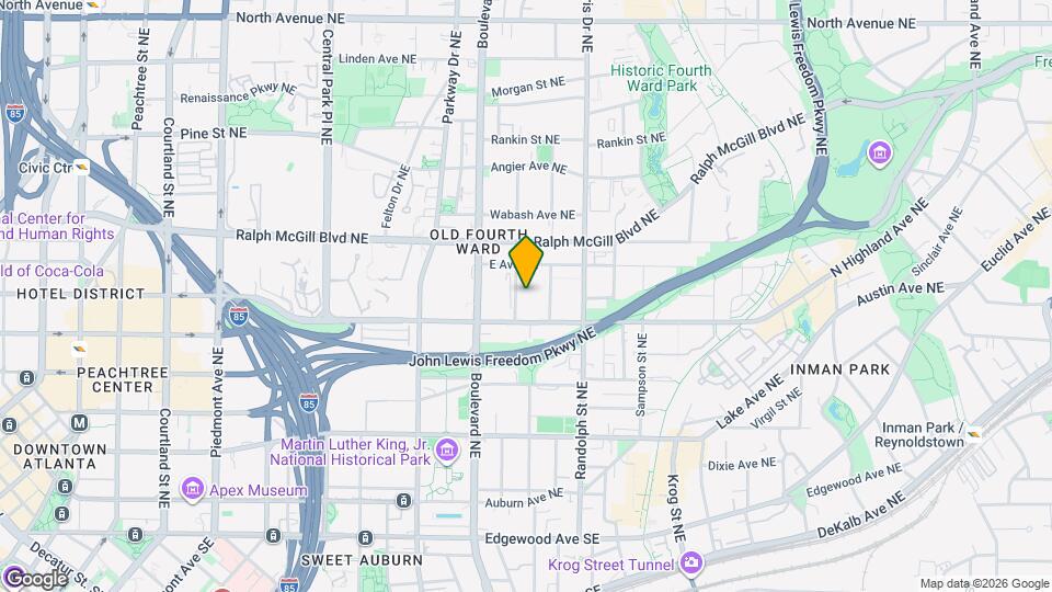 287 MacKenzie Dr NE Map and Location Details