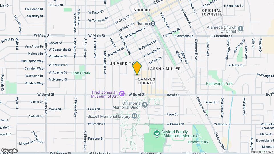 537 S University Blvd Map and Location Details