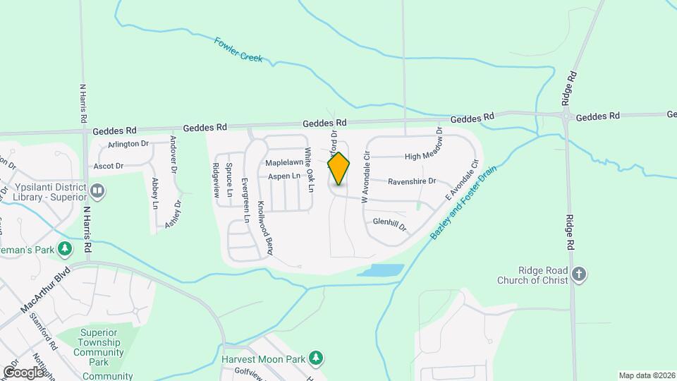 1788 Wexford Dr Map and Location Details