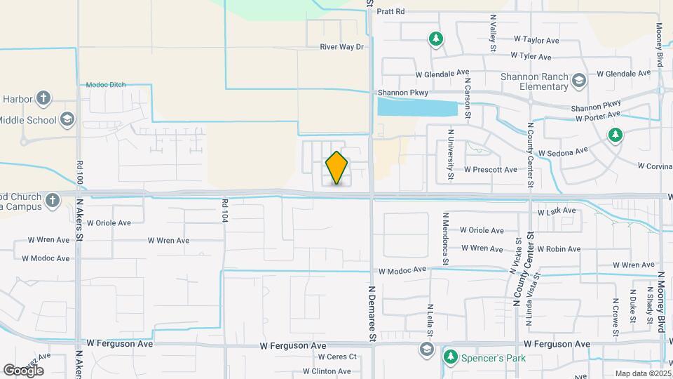 3841 W Payson Ave Map and Location Details