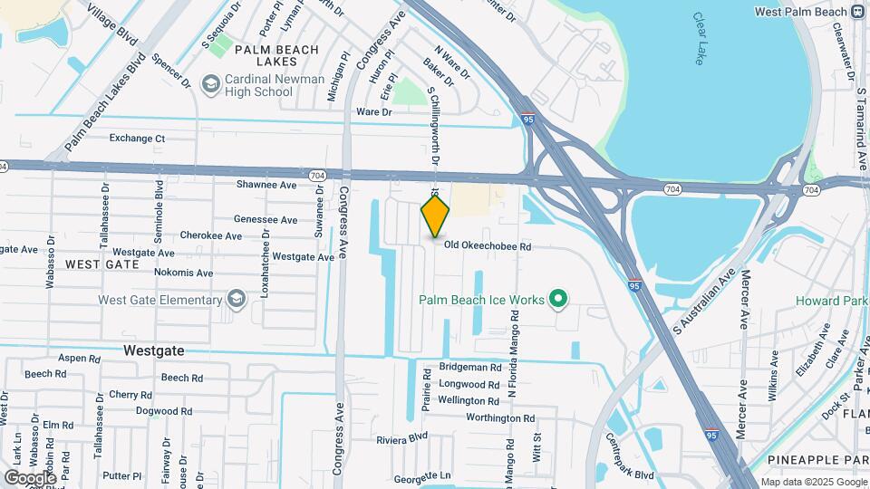 4588 Old Okeechobee Rd Map and Location Details