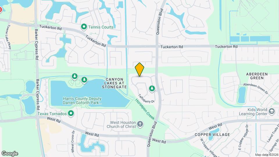 17043 Sperry Landing Dr Map and Location Details