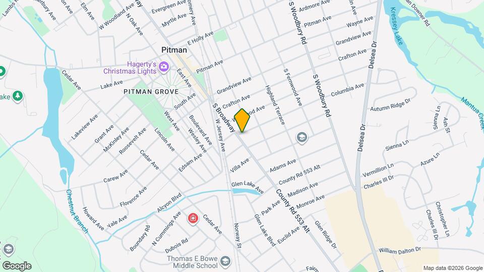 503 S Broadway Map and Location Details