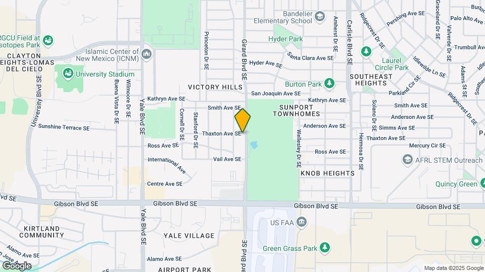 1701 Girard Blvd SE Mapa y Detalles de la Ubicación