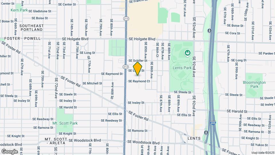 5015 SE 84th Ave Map and Location Details