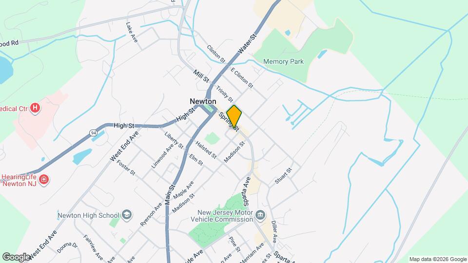 196 Spring St Map and Location Details