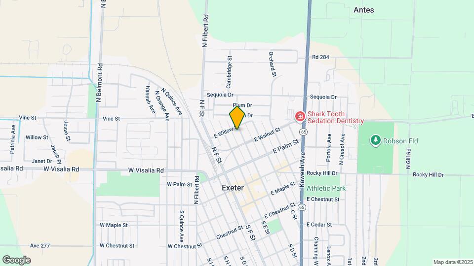 342 N D St Map and Location Details