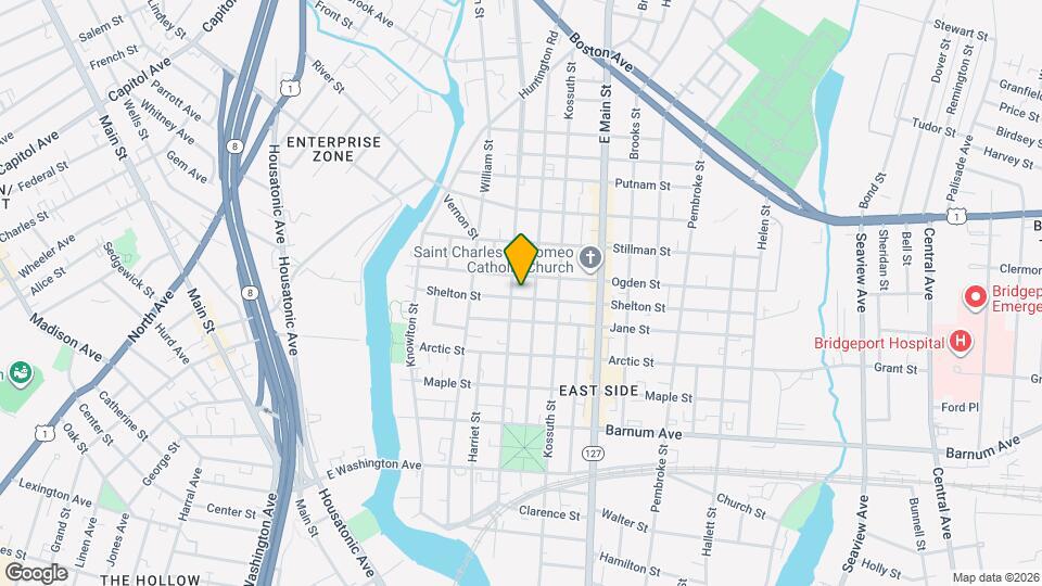 295 Shelton St Map and Location Details