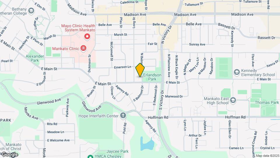 104 N Belmont Dr Map and Location Details
