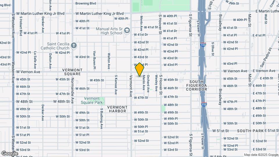 957 W 45th St Map and Location Details