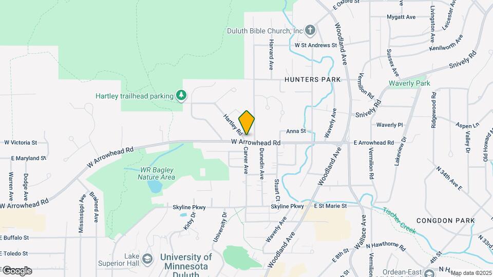 409 W Arrowhead Rd Map and Location Details