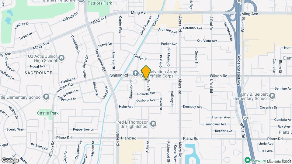 2525 Actis St Map and Location Details