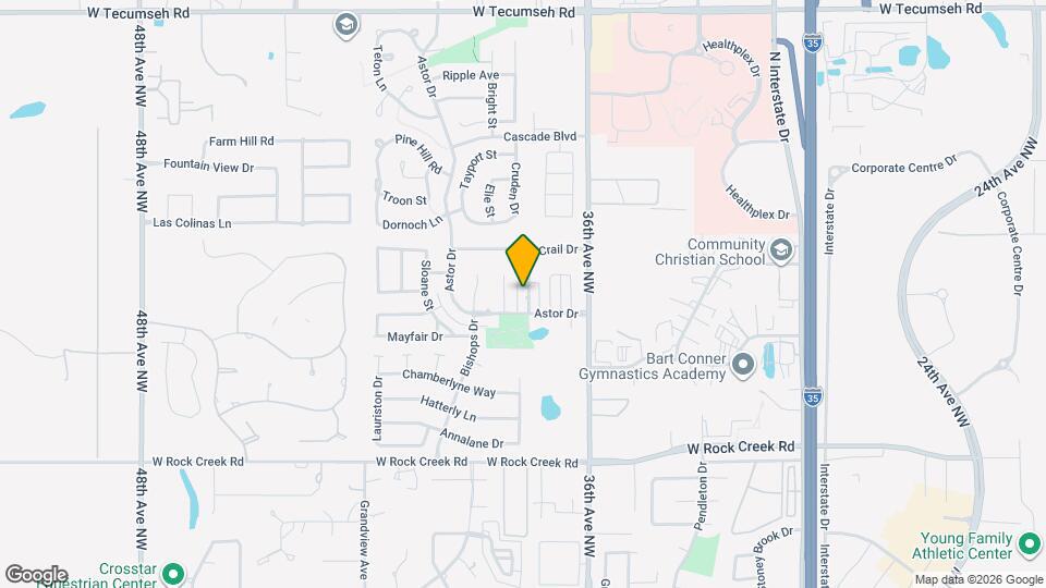 2812 Eaton Dr Map and Location Details