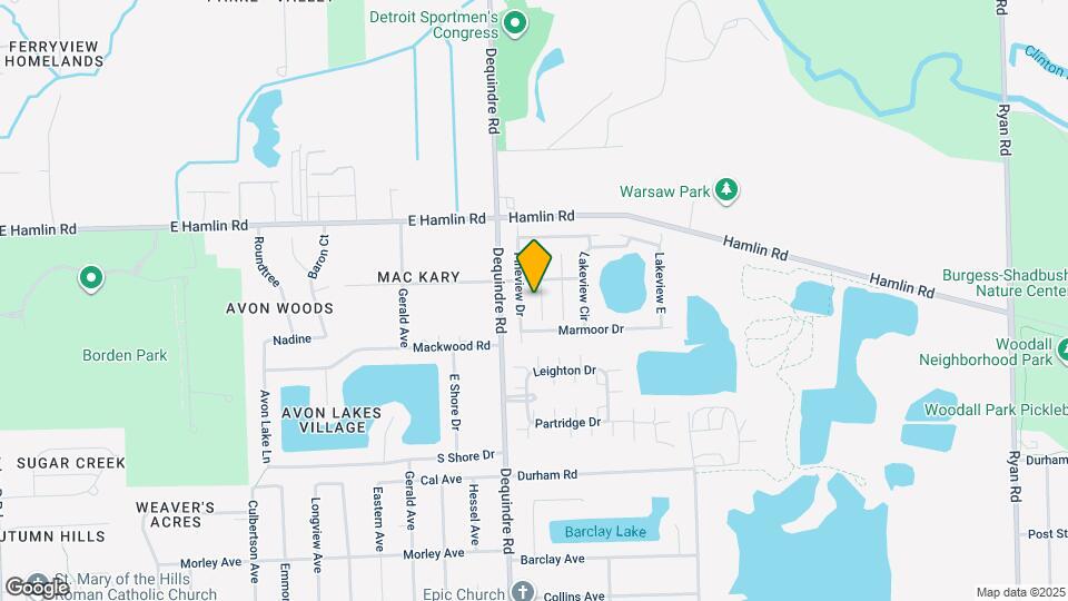 48579 Leafdale Ct Map and Location Details