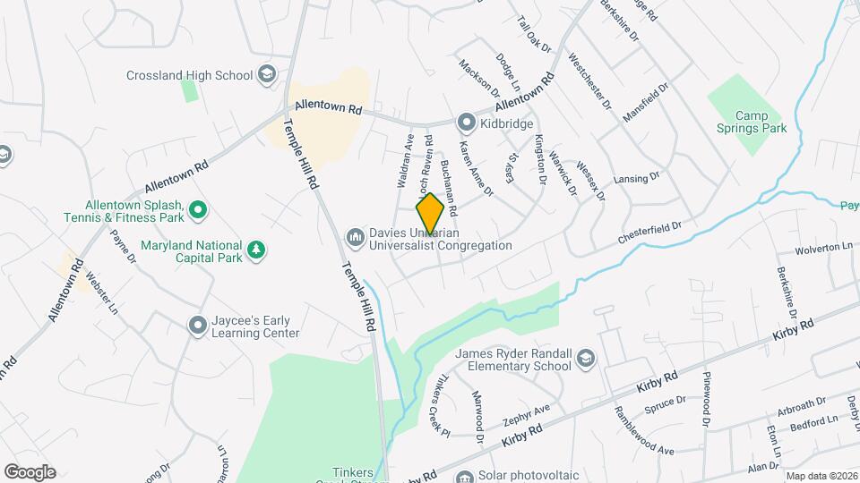 7201 Loch Raven Rd Mapa y Detalles de la Ubicación