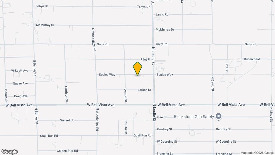 2141 W Scales Wy Map and Location Details